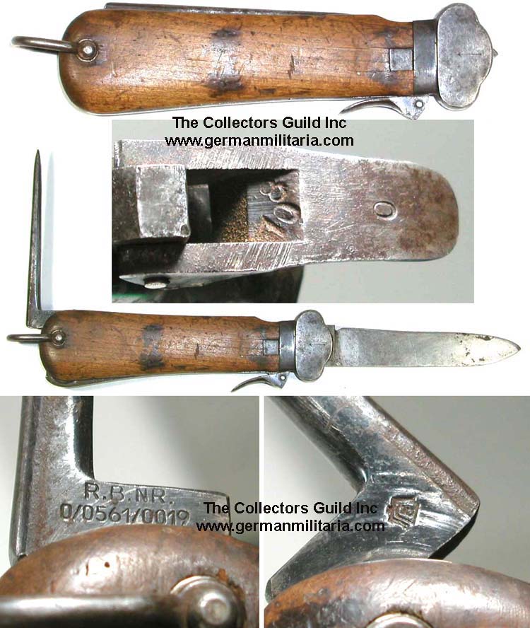 WWII. Luftwaffe - Flieger Kappmesser-Fallmesser